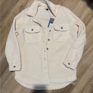 Universal Thread Off-White Sherpa Jacket